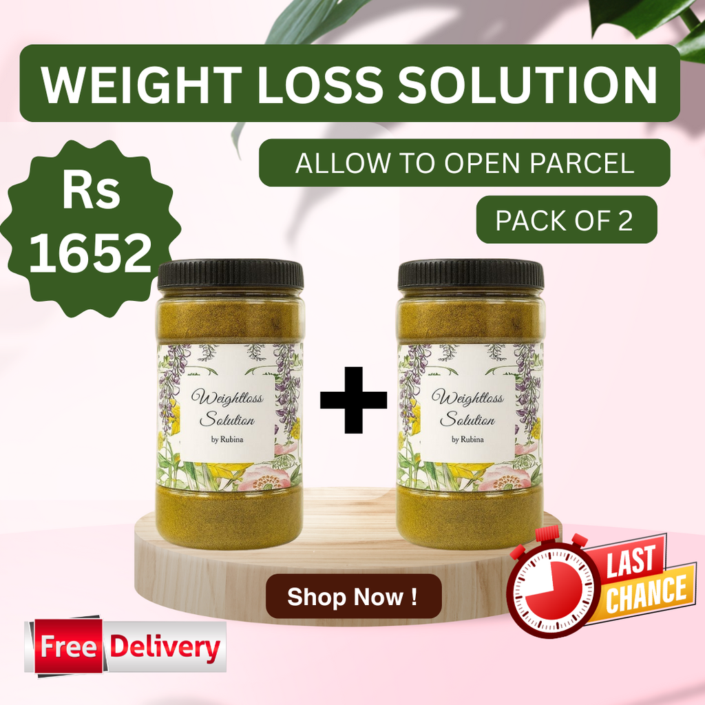 Weightloss Solution buy 1 get 1 free (2 Month Plan)